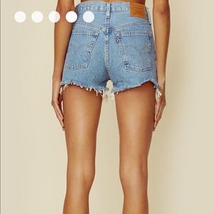 Levi's Shorts - 501 high rise Levi short -planet blue Levi's Shorts - 501 high rise Levi short -planet blue